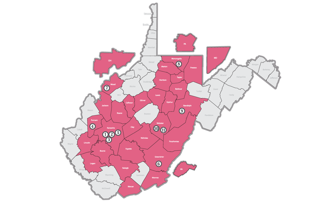 Vandalia Health Pharmacy Locations Map