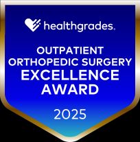 Outpatient Orthopedic Surgery excellence award