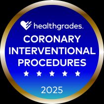 Coronary interventional procedures award