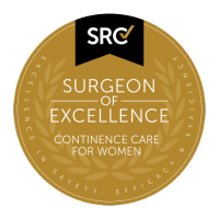 Surgeon of Excellence - Continence Care for Women Badge
