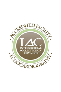 Award badge regarding echocardiography
