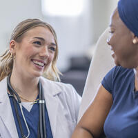 Doctor and patient
